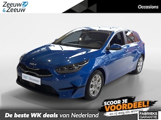 Kia Ceed 1.0i Turbo DynamicPlusLine Navi | Apple Carplay/Android Auto | Metallic lak | Keyless start & entry | Dodehoeksensoren | Fabrieksgarantie t/m 12-10-2031 + 3x 1 jaar* | NAP