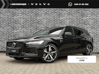 Volvo V60 2.0 T6 Plug-in hybrid AWD Ultra Dark |SOH 100%|360 camera | Adaptieve cruise control | Blis | Stand kachel | Google | Verwarmde voorstoelen | achterbank verwarming | Harman Kardon Audio | Elektrische bedienbaar panorama dak |