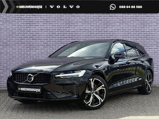 Volvo V60 2.0 T6 Plug-in hybrid AWD Ultra Dark |SOH 100%|360 camera | Adaptieve cruise control | Blis | Stand kachel | Google | Verwarmde voorstoelen | achterbank verwarming | Harman Kardon Audio | Elektrische bedienbaar panorama dak |