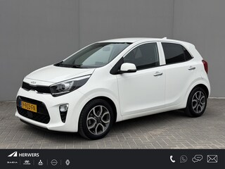 Kia Picanto 1.0 DPi DynamicPlusLine / Eerste Eigenaar / Volledig Onderhouden / Fabrieksgarantie tot 3-2029 / Navigatie / Camera / Parkeersensoren Achter / Clima / Cruise / Centrale Deur Vergrendeling / DAB / Apple Carplay & Android Auto /