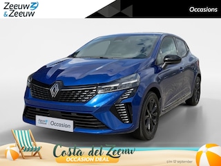 Renault Clio 145PK E-Tech Full Hybrid Techno Automaat | Digital Cockpit | 9,3" Navi | Climate Control | Apple CarPlay/Android Auto | Camera | Cruise Control | Armsteun | Lichtmetalen Velgen Hoogglans Zwart |