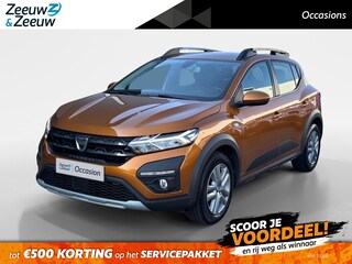 Dacia Sandero 90PK TCe Comfort | 1e eigenaar | Parkeersensoren | Climate Control | Apple CarPlay/Android Auto | Licht & Regen Sensor | Armsteun |
