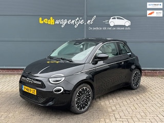 Fiat 500 3+1 La Prima 42 kWh *extra deur *leder *stoelv.