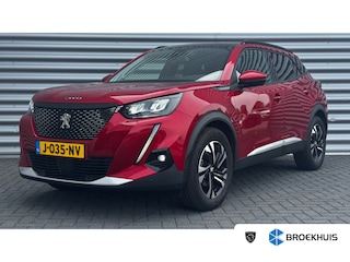 Peugeot 2008 1.2 PURETECH 130PK AUTOMAAT / NAVI / LEDER / CLIMA / LED / PDC / 17" LMV / CAMERA / PANO. DAK / KEYLESS / AFN. TREKHAAK / WINTERPAKKET / CRUISECONTROL !!