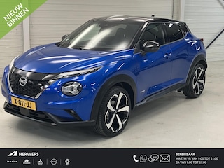 Nissan Juke 1.6 Hybrid Tekna / Automaat / Afneembare trekhaak / Dealeronderhouden / Bose sound / Lederen bekleding.