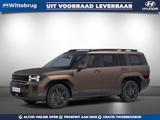 Hyundai Santa Fe 1.6 T-GDI PHEV Black Line 4WD 7p. Plug-In Hybride automaat met Black Pack, Lederen bekleding en 360 graden Camera Uit voorraad leverbaar!