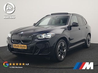 BMW X3 iX3 Sport 80 kWh 286pk Dealer O.H. | Trekhaak Af Fabriek | Panodak | Head Up | 360 Camera | Harman / Kardon | Lederen Sportstoelen Memory & Verwarmd | Keyless | Blis | Sfeerverlichting | 20"L.M | Adaptive LED |