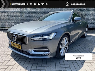 Volvo V90 2.0 T4 Inscription | Trekhaak | Panoramadak | Head-up Display | Navigatie | Apple Carplay | Android Auto | Parkeerverwarming | 360 Graden Camera | Parkeersensoren | Niveauregeling achter | Gelamineerd Glas | Stoelverwarming voor en achter