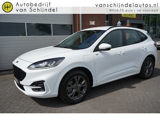 Ford Kuga 2.5 PHEV ST-LINE KEURIGE NETTE STAAT DEALER ONDERHOUDEN 18INCH 4X NIEUWE ALL SEASON BANDEN CAMERA AFN.TREKHAAK LED STOELVERWARMING ANDROID/APPLECARPLAY NAVI CLIMA CRUISE PDC V+A ENZ...