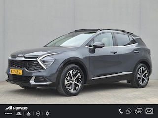 Kia Sportage 1.6 T-GDi Hybrid DynamicPlusLine / Dealer onderhouden / Trekgewicht 1650 kg / Elektrische achterklep / Harman/Kardon Audio Systeem / Glazen schuif- en kanteldak / Rondomzicht camera / Stuur- Stoel & Achterbank verwarming / Adaptief cruise control / Stoelventilatie /