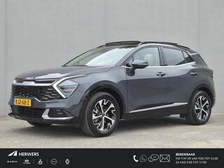 Kia Sportage 1.6 T-GDi Hybrid DynamicPlusLine / Dealer onderhouden / Trekgewicht 1650 kg / Elektrische achterklep / Harman/Kardon Audio Systeem / Glazen schuif- en kanteldak / Rondomzicht camera / Stuur- Stoel & Achterbank verwarming / Adaptief cruise control / Stoelventilatie /