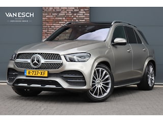 Mercedes-Benz GLE 400 d 4MATIC AMG Line | Luchtvering | Distronic+ | Panoramadak | Burmester | Trekhaak | Standkachel | Surround Camera | Verwarmd Stuurwiel | Keyless Go |