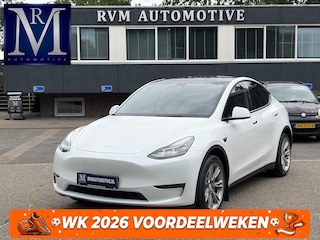 Tesla Model Y Long Range AWD 75 kWh SOH 92% | AFNEEMBARE TREKHAAK| ENHANCHED AUTOPILOT| RESTERENDE ALGEMENE FABRIEKSGARANTIE TESLA T/M 03-2028 OF 80.000KM| ACCU + AANDRIJFLIJN T/M 03-2032/ 192.000KM| RIJKLAAR GELEVERD