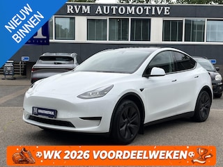Tesla Overige Y Long Range RWD 75 kWh SOH 97% |26.000KM! | AFNEEMBARE TREKHAAK| RESTERENDE ALGEMENE FABRIEKSGARANTIE TESLA T/M 02-2029 OF 80.000KM| ACCU + AANDRIJFLIJN T/M 02-2033/ 192.000KM| RIJKLAAR GELEVERD