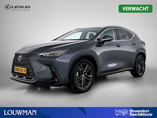 Lexus NX 450h+ AWD Luxury Line | BTW voertuig | Blind Spot monitor | Stoel+stuurwielverwarming | Cruise control Adaptive | Parkeersensoren Voor+achter | Elektrische achterklep | Draadloze telefoonlader | Apple CarPlay/Andr
