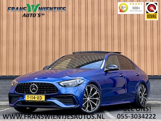 Mercedes-Benz C-klasse 300 4MATIC AMG Line | Panoramadak | 360° Camera | 19'' Lichtmetaal | Sfeerverlichting | Digital Light | Elektrische Stoelen + Geheugen | Parkeersensoren