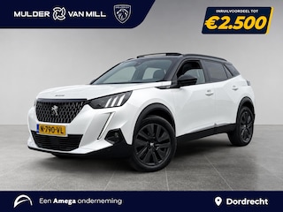Peugeot 2008 GT Pack 1.2 Turbo 130pk EAT8 | SCHUIF/KANTELDAK | DODEHOEKBEW. | ALCANTARA/LEDER | KEYLESS ENTRY | CAMERA | NAVI | ADAPTIVE CRUISE | 18" LM 'EVISSA'