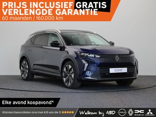 Renault Scénic E-Tech EV87 long range techno | Vijf jaar garantie | Active driver assist | Harman Kardon | Panoramisch dak |