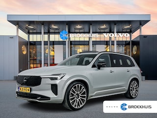 Volvo XC90 T8 Ultra Black Edition Executive | 22" | Gelaagd & Getint Glas | Geintegreerd kinderzitje | Luchtvering | Geventileerd Nappa | Bowers & Wilkins | Stoelmassage | Panoramadak | Head-Up | 360 Camera | Matrix LED