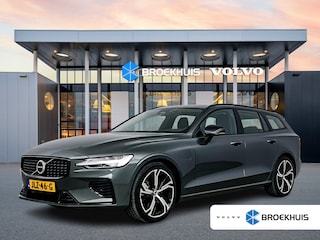 Volvo V60 T6 Recharge Plus Dark | 19" | Trekhaak | Head-Up | Elektr. verst. Stoelen | Harman Kardon | Adaptieve Cruise | BLIS | Stoel/Stuur/Achterbankverwarming | Keyless