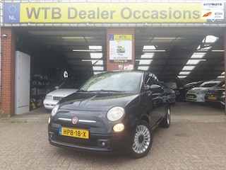 Fiat 500 1.2 Lounge, Panorama dak, 1e Eig., Blue Tooth conn, Elektrische ramen.