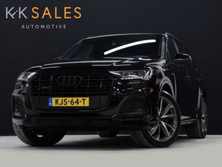 Audi Q7 60 TFSI e quattro Competition S Line [LUCHTVERING, TREKHAAK UITKLAPBAAR, SFEERVERLICHTING, ELEKTRISCH VERSTELBARE STOELEN, APPLE CARPLAY, ANDROID, STOELVERWARMING, CAMERA, PDC V+A, VOL LEDER, CRUISE, CLIMATE, NIEUWSTAAT]