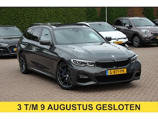BMW 3-serie Touring 330i High Exe. M Sport / Panoramadak / Camera / Leder / CarPlay / 19'' / Sportstoelen / Stoelverwarming / DAB / Cruise Control / Getint glas