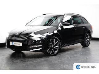 Skoda Superb Combi 1.4 TSI 218PK DSG-6 Sportline iV | CAMERA | FULL LED | STUUR + STOELVERW. | 18 INCH | APP CONNECT | VERLENGDE FABR. GARANTIE!