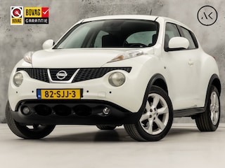 Nissan Juke 1.6 Acenta Sport (CLIMATE, TREKHAAK, SPORTSTOELEN, PARKEERSENSOREN, CRUISE, LM VELGEN, NIEUWSTAAT)
