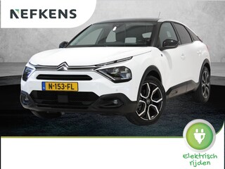 Citroën C4 Shine 50 kWh |  Accu 94% | Schuifdak | Head-up display | Achteruitrijcamera | Elektrische bedienbare stoelen | Lederen bekleding | Stoel, Stuur en Voorruit verwarming | Adaptieve Cruise Control |