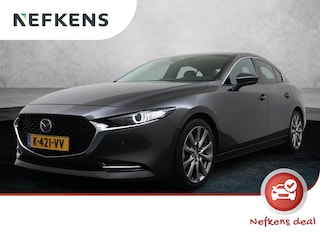 Mazda 3 186pk M Hybrid Luxury | 1ste eigenaar | BOSE | Dodehoekdetectie | LEER | 18"LMV | Stuur/stoelverwarming | Camera