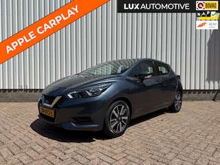 Nissan Micra 1.0L Acenta, CarPlay, Airco, Cruise control, 4-seizoenenbanden, Bluetooth, NAP