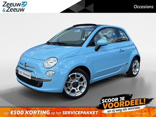 Fiat 500 0.9 TwinAir Lounge |Automaat| elektrisch bedienbare kap|12 Maanden Bovag garantie|