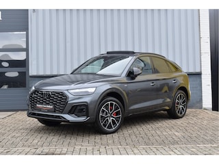Audi Q5 50 TFSI e S-Line 299 Pk Pano RS-Leder Rood Stiksel HUD Sfeer Keyless Trekhaak SQ5