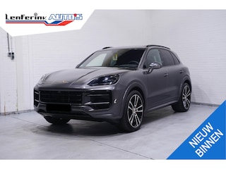 Porsche Cayenne 4.0 V8 S ex bpm. pano-dak soft-close sportuitlaat luchtvering(PASM) electr.trekhaak stoelverwarming v+a en geventileerde voorstoelen exterieur-pakket DAB private-glas  22"lmv sport design sport-chrono Bose sounsystem 360-camera soft-close HUD ACC sportstoelen 18keer-verstelbaar