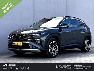Hyundai Tucson 1.6 T-GDI HEV Premium / Fabrieksgarantie tot 09-2029 / Dealer onderhouden / 1.360 kg Afn. trekhaak / Leder / Elektrische stoelen en klep / Stuur-, stoel- en achterbankverwarming / Stoelventilatie / Camera 360° /
