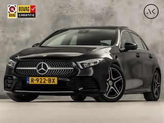 Mercedes-Benz A-klasse 180 AMG Sport Automaat (PANORAMADAK, GROOT NAVI, LEDER/ALCANTARA, CAMERA, STOELVERWARMING, SPORTSTOELEN, NIEUWE APK, LANE ASSIST, NIEUWSTAAT)