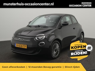 Fiat 500 Icon 42 kWh - RIJKLAARPRIJS - Luxe uitvoering! - DAB - Lichtmetalen velgen
