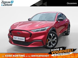 Ford Mustang Mach-E AWD 75 kWh | Dealer onderhouden! | Achteruitrijcamera | Dodehoek detectie | Premium Sound | Lederen bekleding | Memory Seats | Verlengde Fabrieksgarantie! |