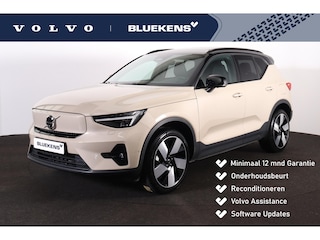 Volvo EX40 Twin Performance Ultra - Panorama/schuifdak - IntelliSafe Assist & Surround - 360º Camera - Harman/Kardon audio - Verwarmde voorstoelen, stuur & achterbank - Parkeersensoren voor & achter - Draadloze tel. lader - Warmtepomp - Extra getint glas - 20' LMV