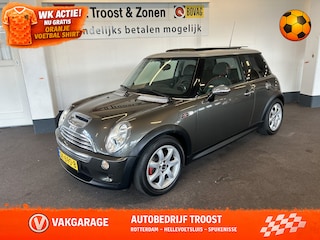 Mini Mini 3-Deurs 1.6 170PK | Panoramadak | Cruise control | Lederen bekleding | Airco | Stoelverwarming | Goed onderhouden | 6 versnellingen | Radio/MP3