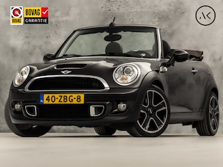 Mini Mini Cabrio 1.6 184Pk Automaat (NAVIGATIE, CLIMATE, XENON, STOELVERWARMING, SPORTSTOELEN, CRUISE, PARKEERSENSOREN, NIEUWSTAAT)