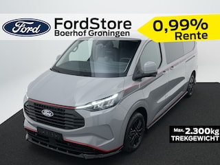 Ford Transit Custom 320 2.5 PHEV L2H1 Grey Platinum DC | 360 graden camera | Navigatie | Stoel- en stuurverwarming |