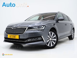 Skoda Superb Combi 1.4 TSI iV Style | Leder/Alcantara | Camera | Keyless | Memory | Virtual | Adaptive Cruise | Sfeerlicht