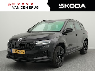 Skoda Karoq 1.5 TSI 150pk AUTOMAAT Sportline Business | Trekhaak | Panoramdak | Adaptieve cruise control | Verwarmde voorruit | Stoelverwarming voor & achter |