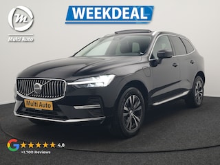 Volvo XC60 T6 AWD Inscription LONG RANGE PHEV 350pk | Panodak | Camera | Sportstoelen & Stuur Verwarmd | Google Assistent | Keyless | Apple Carplay | Virtual | Cruise Control | DAB | Plug In Hybrid |