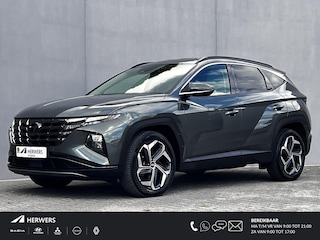 Hyundai Tucson 1.6 T-GDI HEV AWD Premium Edition / Uniek 4WD / Dealer onderhouden / 1.650 kg trekgewicht / Leder / Elektrische klep / Stoelventilatie / Stuur-, stoel- & achterbankverwarming / 19" LM wielen & All Season banden /