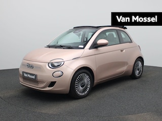 Fiat 500 500e 42 kWh Icon | Automaat | Cabrio | Navigatie | Virtual cockpit | Verwarmde Stoelen | Camera | Climate Control | Keyless Entry & Start | Lichtmetalen Velgen |