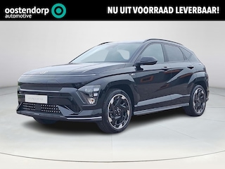 Hyundai Kona N Line Business 64.8 kWh | Uit voorraad leverbaar! | Adaptieve Cruise Control | Parkeersensoren voor en achter | Dodehoekdetectie | Navigatie | Stoel / Stuurverwarming | Keyless entry en start| Uit Voorraad Leverbaar |