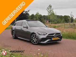 Mercedes-Benz C-klasse Estate 180 AMG Line | Panoramadak | Trekhaak | 360 Camera | Memory Stoelen | DIGITAL LIGHT |